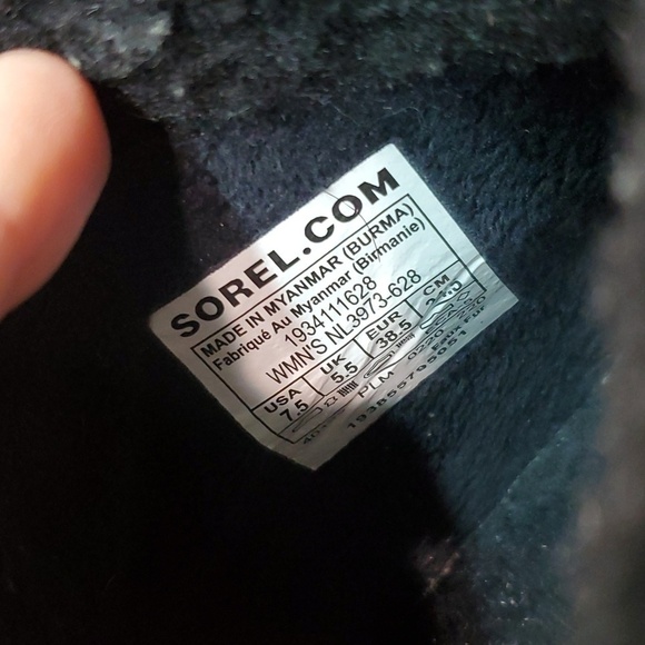 Sorel Women Duck Rubber Waterproof Outdoor boots shoes sz 7.5 - Picture 7 of 12